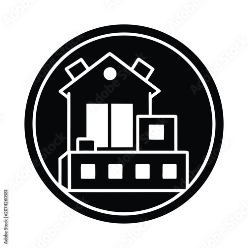 Pedestrian Motion Cycle Icon