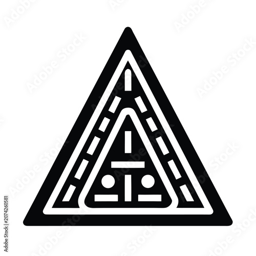 Mountain Hiking Stick Icon