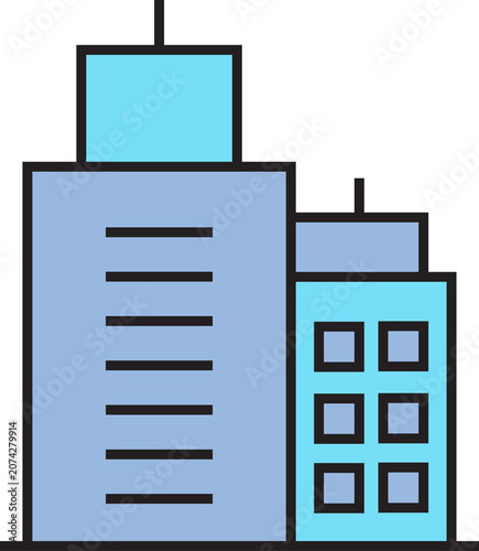 office building icon
