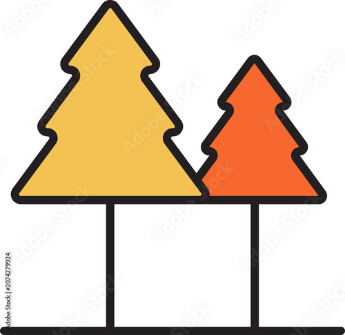 pine tree icon
