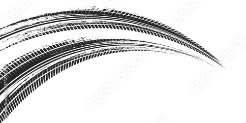 Foto Tire track