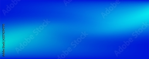 Tableau sur toile Blue cyan gradient mesh abstract background nice for wallpaper or banner