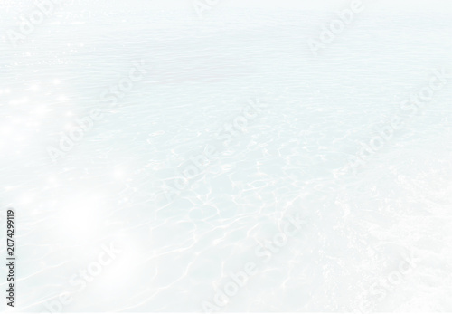 Transparent png of rippled vibrant blue pool water surface with bright sparkling sunlight reflections abstract nature background and fresh summer outdoor texture design overlay text field swimming
