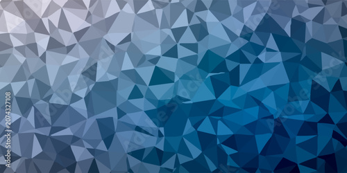 Tableau sur toile Gradient blue background