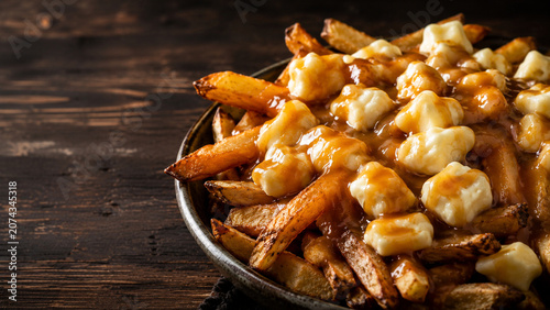 gourmet version of a canadian poutine