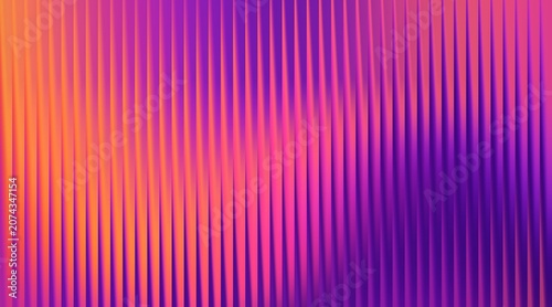 Vibrant gradient background with purple, pink, and orange vertical stripes pattern