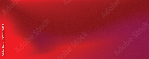 Abstract red and magenta grainy gradient background with smooth wave effects and subtle noise texture, perfect for modern digital design, vivid web banner, and luxury wallpaper.