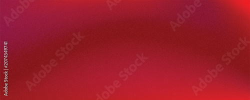Abstract red and magenta grainy gradient background with smooth wave effects