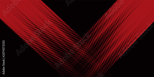 Bild auf Leinwand Abstract painting background with a grunge texture featuring red and black