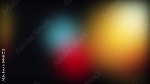 Abstract cinematic light leaks overlay, colorful soft bokeh background, effect