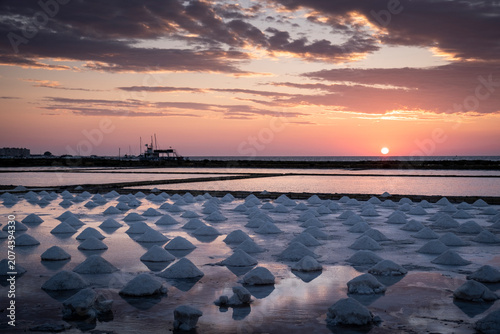 The beauty of Sicilian landscape, Italy. San vito lo capo, saline genna, art and villages