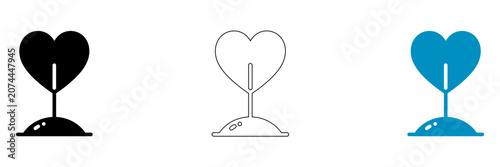 Foto Diaphragm contraceptive icons