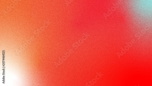Foto Gradient background showcases a vibrant shift from warm orange to bright red with grainy aesthetic