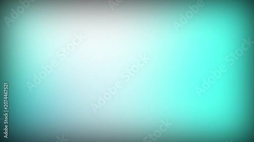 Abstract soft gradient background, in teal and, white with vignette, effect cyan