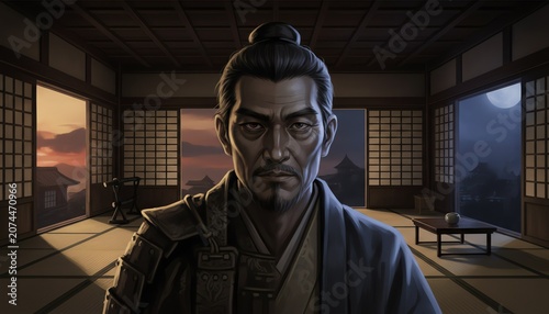 武家社会の場面 歴史・和風イラスト素材