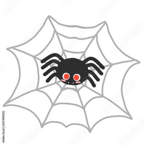 Fotografi halloween spider vector
