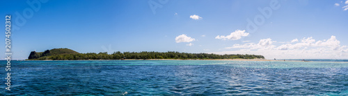 Fotografía Panorama de l'ile Plate depuis le bateau, Ile Maurice, Afrique