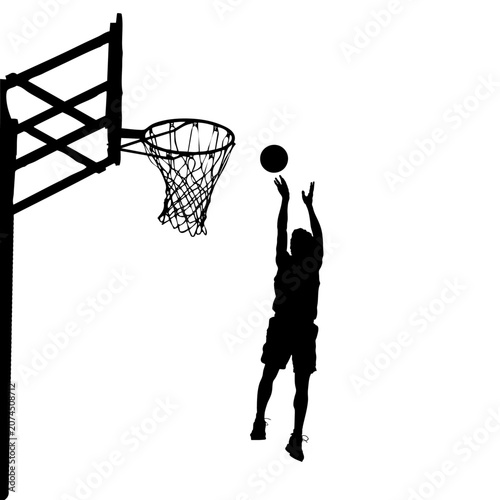 Bild auf Leinwand baloncesto