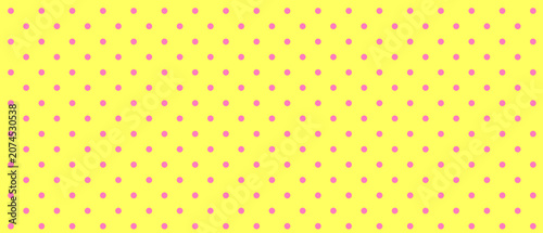 Yellow background with purple dots, abstract pattern design, colorful texture