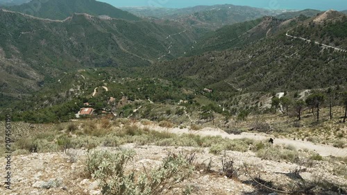 Spectacular mountain scenery, Sierras de Tejeda, Andalusia, Spain