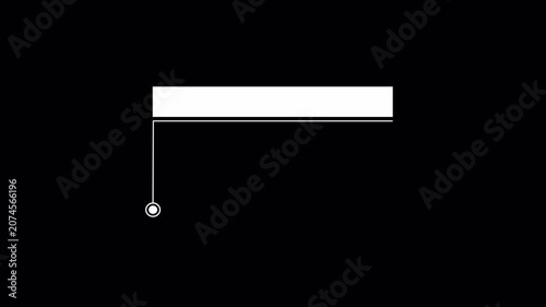 Futuristic Hud callout rectangle text box animation for text highlighting, Simple HUD elements rectangle frame lines callout animation, white callous rectangle, White digital interface box
