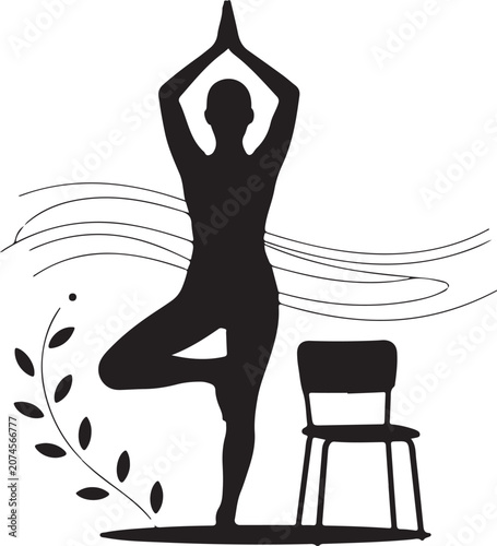 Person practicing yoga in meditation pose
