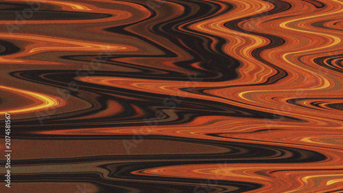 Abstract Brown Fluid Marble Background with Grain Texture