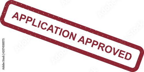 Photos Official Approval Validation Permit Clearance Authorization Granted vector illus