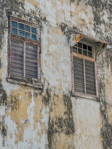 Window of Peranakan Shophouse in Ipoh, Malaysia