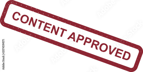 Obraz na plátně Official Verification Seal Certified Trusted Compliant Approval Mark