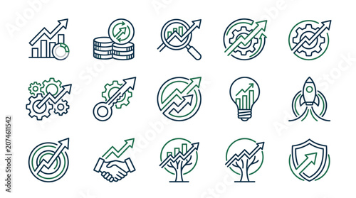 Modern Professional Financial Logo Design with Stylized Dollar Sign and Circular Growth Element for Investment Banking Brand Identity