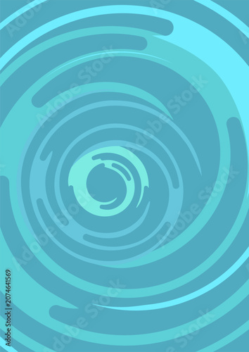 abstract blue background with waves