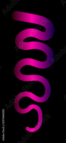 Vibrant purple and pink gradient swirl