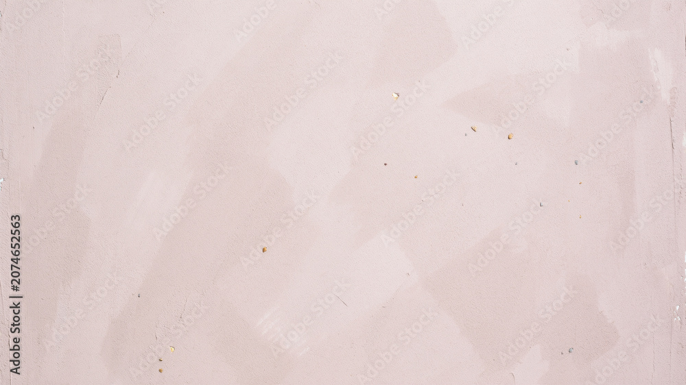 Fototapeta premium Soft pink, textured background, pastel colored wall, abstract beige surface