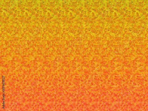 Принти на полотні Hidden Butterfly Stereogram Optical Illusion with Vibrant Mosaic Pattern