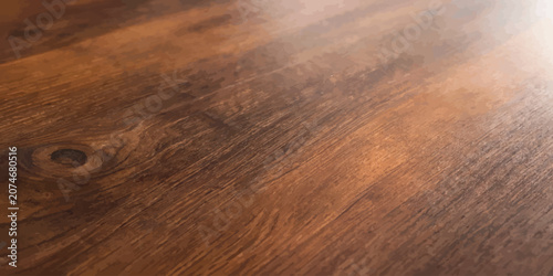Canvastavla Rustic dark wood texture with soft side lighting background hardwood carpentry f