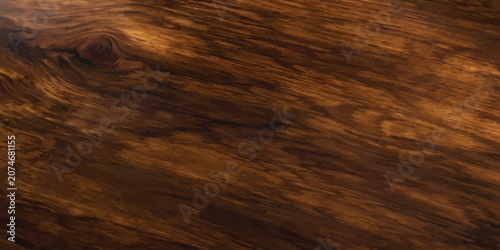 Cuadro en lienzo Deep dark mahogany style wood grain texture with hardwood background material ca