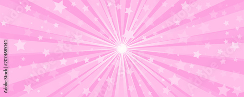 Fotografía Background with pink gradient and concentrated lines interspersed with