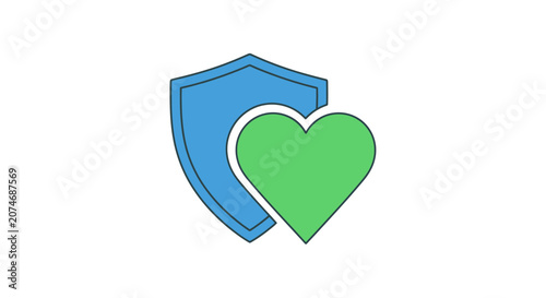 Protecting Health And Wellness A Visual Representation Of Safeguarding Feelings and Sentiments