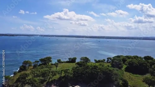Hill domba ntb Indonesian view of the lake
