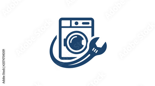 Washing Machine Repair Service Symbol.