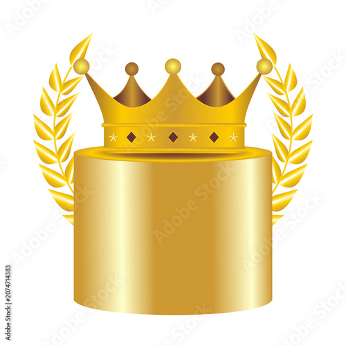 luxury golden crown