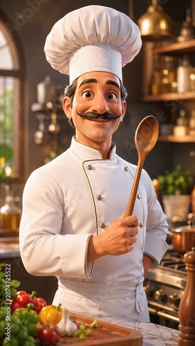 Chef de Cozinha Divertido 01