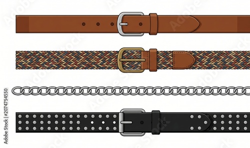 Flat Belts Collection