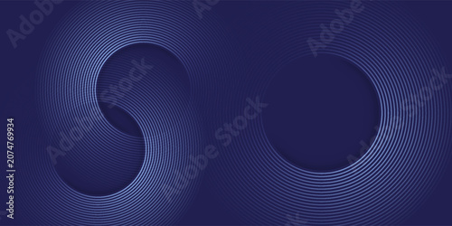 Photos Abstract blue background with blue glowing diagonal geometric lines