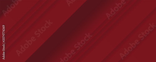 Abstract luxury dark red corporate background with dynamic geometric diagonal shapes and subtle gradient paper cut layers