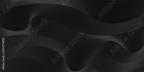 Bild auf Leinwand Black abstract background design