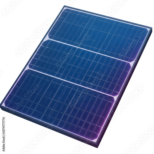 Photovoltaic solar panel for sustainable energy production