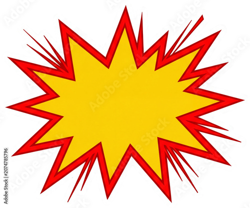 Retro Comic Pop Art Emphasis Stickers
