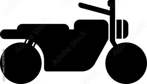 Minimalist Scooter Icon